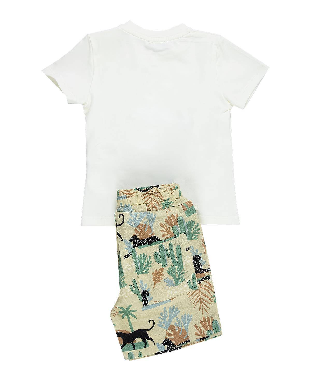 T-SHIRT U-E UEM0490 LATTE-1