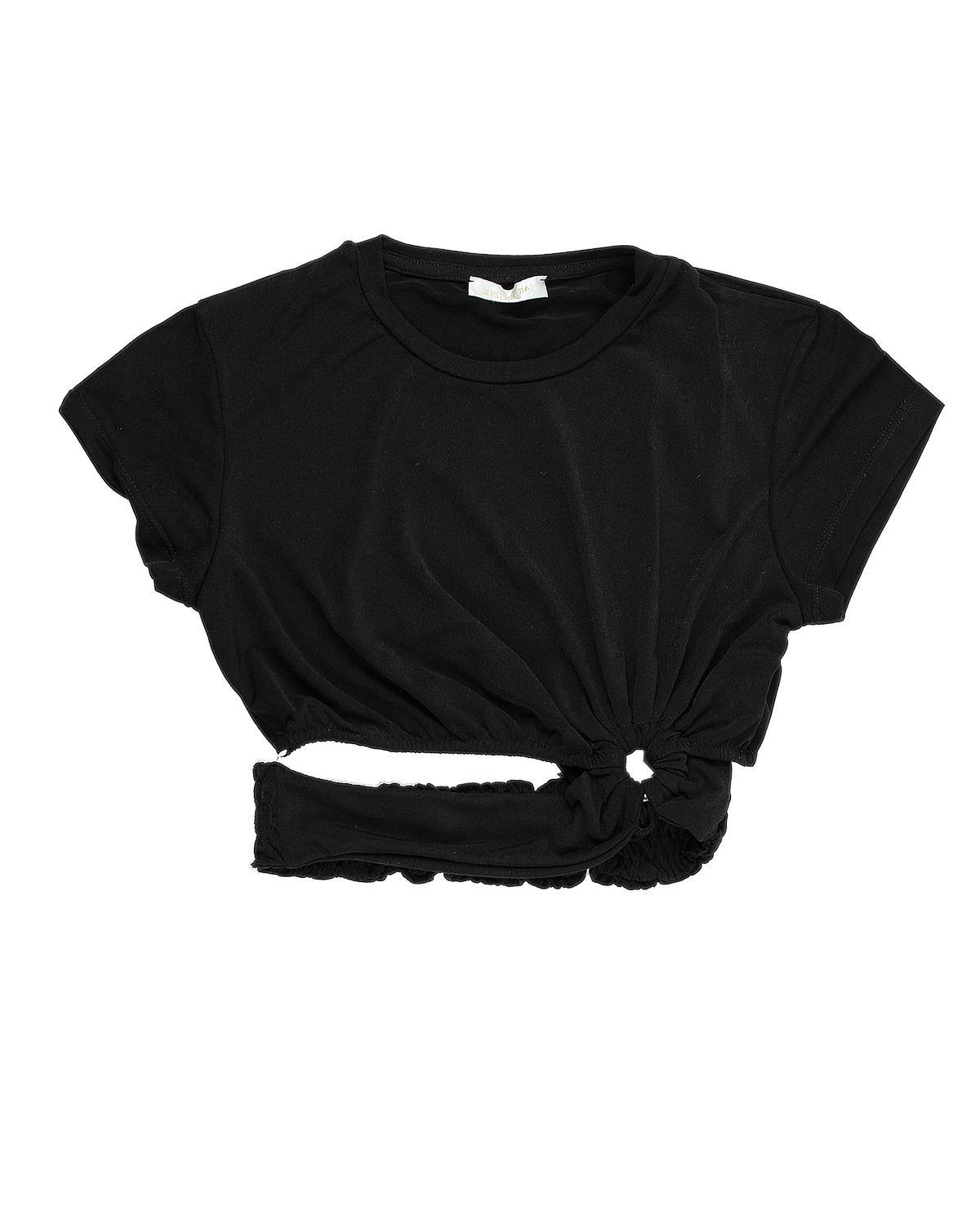 T-SHIRT MEILISA BAI FL6449 NERO-0