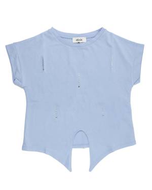 T-SHIRT DIXIE MB75030G CELESTE