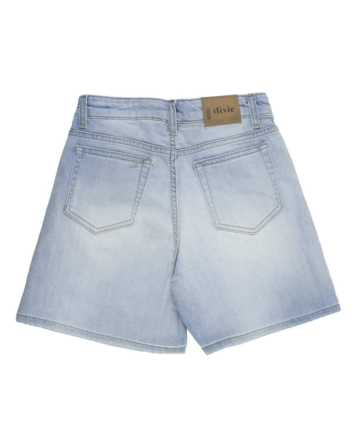 PANTALONCINO DIXIE RB54012G DENIM BLU-1