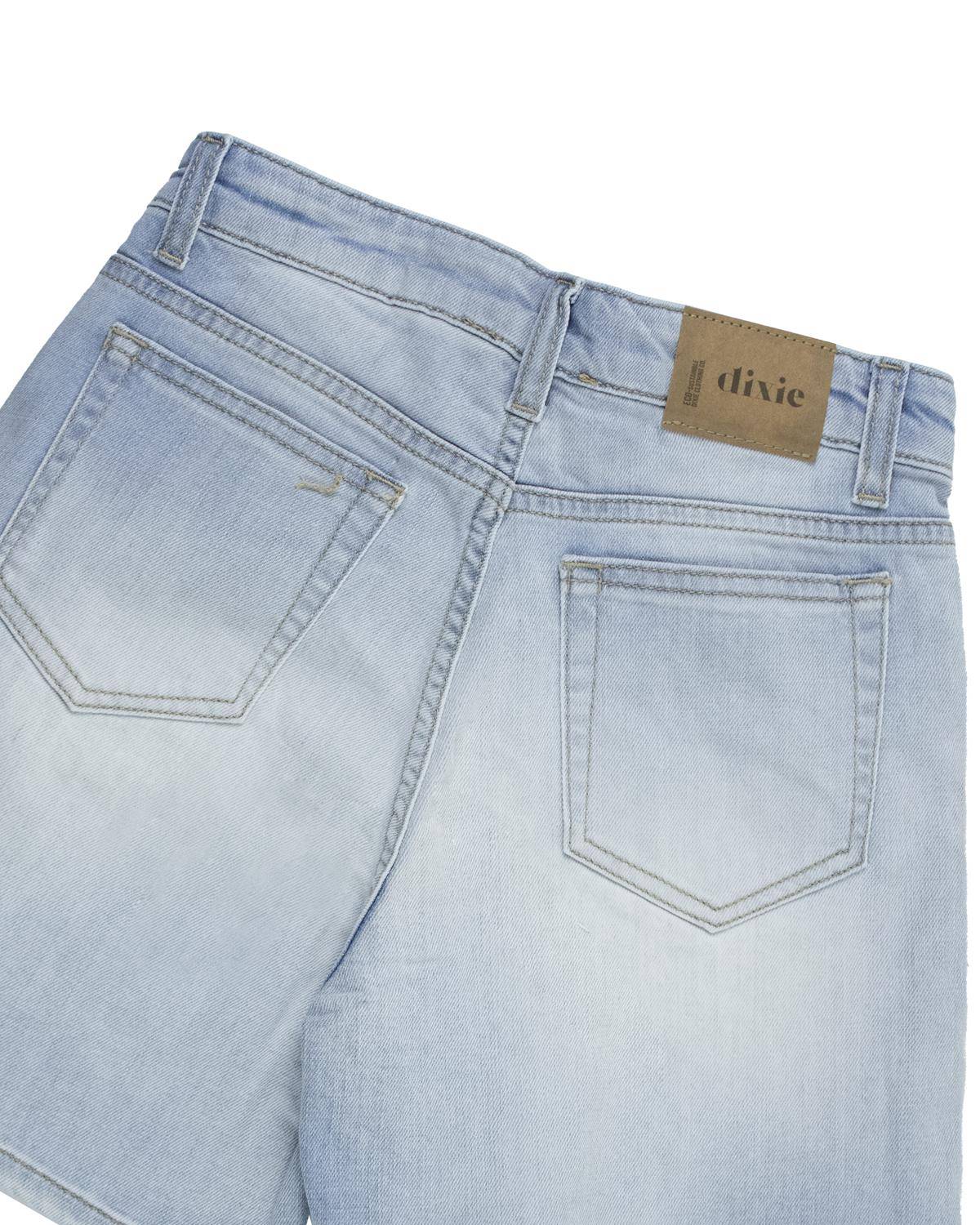 PANTALONCINO DIXIE RB54012G DENIM BLU-2