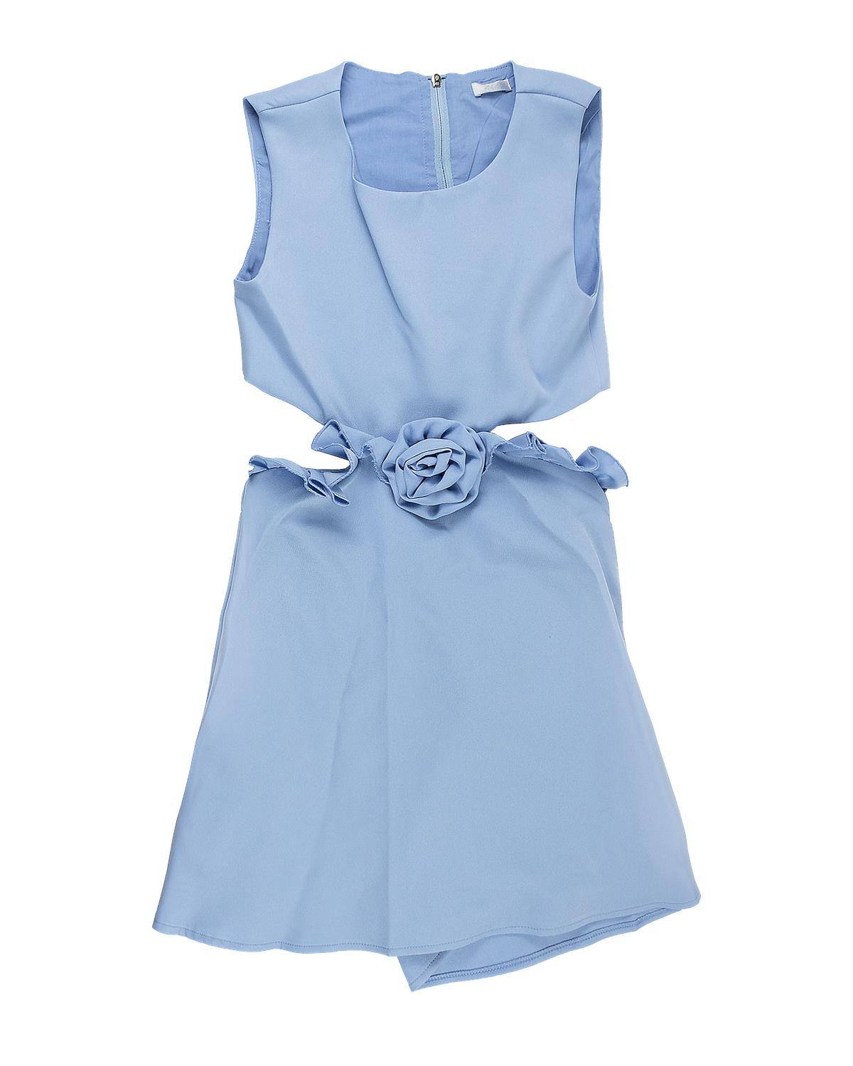 ABITO LULÙ LL3417 AZZURRO-0