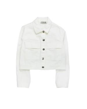 GIUBBOTTO PLEASE JB72132G BIANCO LANA