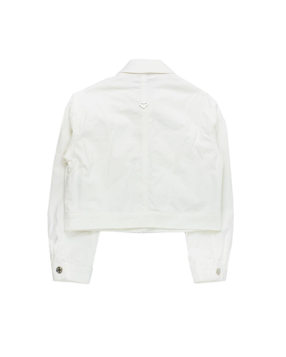 GIUBBOTTO PLEASE JB72132G BIANCO LANA-1