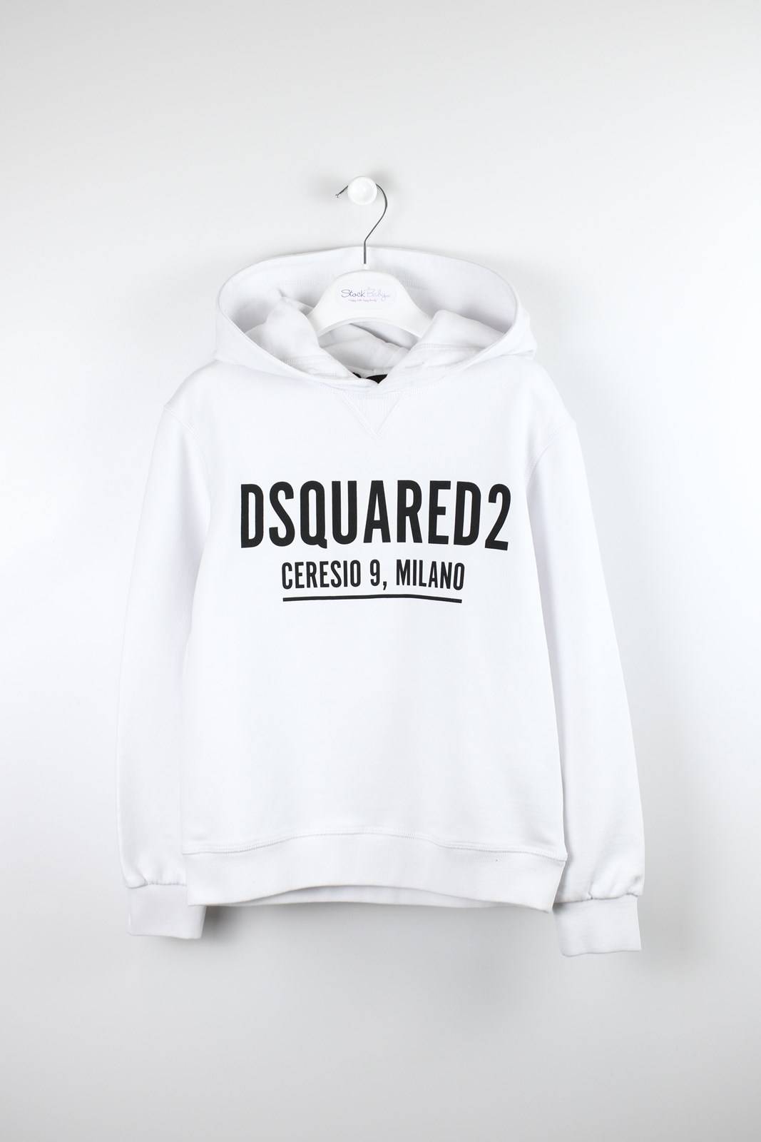 FELPA DSQUARED2 DQ0726 WHITE-0
