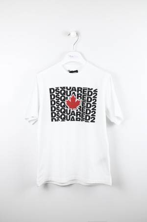 T-SHIRT DSQUARED2 DQ0800 WHITE